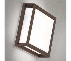 Orion - Lauko šviestuvas HENRY 2xE27/15W/230V 26x26 cm IP44 rudas