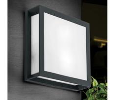 Orion - Lauko šviestuvas HENRY 2xE27/15W/230V 26x26 cm IP44 antracitas