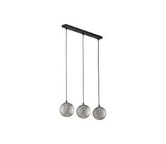 Pakabinama liustra ELENA 3xG9/6W/230V juoda/dūminė pilka