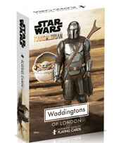Waddingtons Star Wars žaidimo kortos The Mandalorian , EN, WM00864-EN1-12