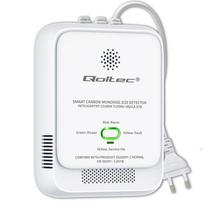 Qoltec 52576 Carbon monoxide sensor | CO detector | alarm 85dB | LED
