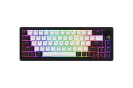 HATOR Skyfall 65 MAG ULTIMA 8K wireless keyboard Gaming USB + RF Wireless + Bluetooth QWERTY US English Black, White