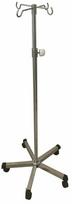 Stovas infuzijoms su metaliniu padu Kasman PLD-SSPE Pole PRO PLD-SSPE, 195 cm, 4 kg
