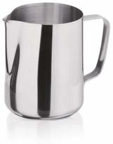 Puodelis pienui Was DE1231602100, 1000 ml, Ø 10.5 cm, sidabro sp., nerūdijantysis plienas