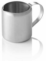 Puodelis pienui Was DE1231009008, 50 ml, Ø 4.5 cm, sidabro sp., nerūdijantysis plienas