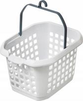 Dėžutė skalbinių segtukams 5five Simply Smart, balta sp., 22.5 cm x 13.5 cm