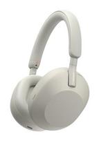 SONY WH-1000XM5 Silver noise-cancelling, over-ear Bluetooth headphones
