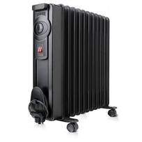 Black+Decker Oil Heater 2000W, Black