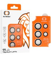 Juoda kameros apsauga Samsung Galaxy S26 Ultra telefonui "Tel Protect Titanium Lens 99% AR"