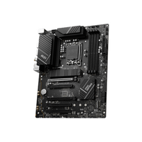 MSI | PRO B760-P WIFI DDR4 | Intel processor family | LGA1700 processor socket | DDR4 | Supported hard drive interfaces: SATA, M.2 | Number of SATA connectors: 4