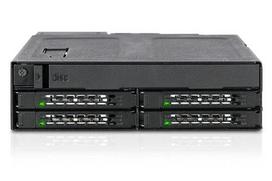 Icy Dock Backplane IcyDock 4x6.3cm SATA III in 1x5.25" HDD/SSD sw retail