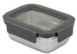Dėžutė maistui Nava Misty, 0.4 l, 16 cm x 7 cm, sidabro sp./pilka sp.