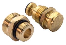 Vožtuvų rinkinys Ferro RKPO-SET39, uždaromasis, šildymo sistemoms, 3/4", 1/2"