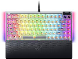 Laidinė žaidimų klaviatūra Razer BlackWidow V4 Phantom White Edition RZ03-05003500-R3M1 Razer Orange, Anglų (US), balta sp./juoda sp.