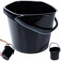 Grindų plovimo kibiras Vilde, 10 l, juoda sp.