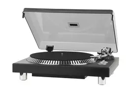 Krüger&Matz TT-602 Garso grotuvas su diržine pavara Juoda