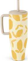 Termo gertuvė su šiaudeliu BURGA Lemon Tart, 1200 ml