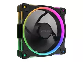„120 mm ASUS PRIME MR120 ARGB atvirkštinis korpuso ventiliatorius, juodos spalvos, 120 mm, PWM“