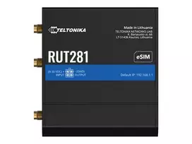 „TELTONIKA RUT281 CAT4 LTE maršrutizatorius su SIM ir eSIM“