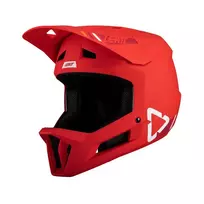 LEATT MTB Gravity 1.0 V24 pilno veido dviračių šalmas, L dydis, raudonas