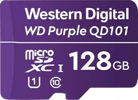 Karta WD Purple MicroSDXC 128GB Class 10 UHS-I/U1 (WDD128G1P0C)