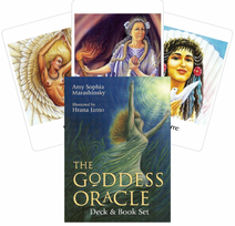 "The Goddess Oracle" kortų ir knygos rinkinys