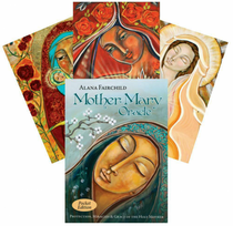 Mother Mary Oracle Pocket Edition kortos Blue Angel