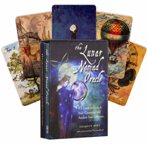 The Lunar Nomad Oracle – orakulo kortų ir knygos rinkinys (Weiser Books)