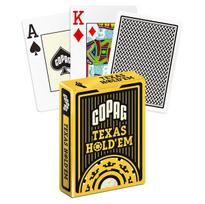 Texas Holdem pokerio kortos (Juodos)