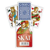 Skat žaidimų kortos (mėlynos)