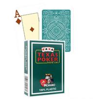 Texas Poker Hold Em žaidimo kortos (tamsiai žalios)