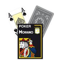 Poker  žaidimų kortos (juodos)