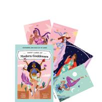 Tarot cards of Modern Goddesses kortos