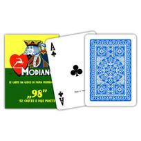 ''98'' pokerio kortos (mėlynos)