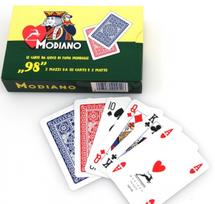 ''98'' pokerio kortų 2 kaladžių rinkinys (raudonos ir mėlynos)