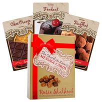 The Chocolate Lover's Message cards afirmacijų kortos
