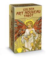 Golden Art Nouveau Mini tarot kortos