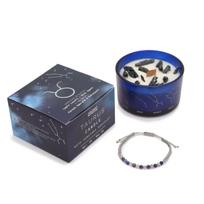 Zodiac Crystal žvakė su natūralių kristalų apyranke - Jautis