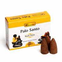 Aromatika Palo Santo Back Flow kūgio formos smilkalai