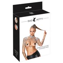 Bad Kitty - grandinėlės pečių papuošalas (sidabrinis)