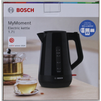 SALE OUT. | Bosch | Kettle | TWK1M123 | Electric | 2400 W | 1.7 L | Plastic | 360° rotational base | Black | DAMAGED PACKAGING