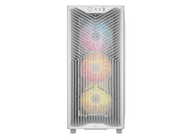 Corsair 3200D RS ARGB vidutinio dydžio baltas korpusas