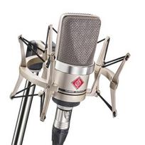 Neumann TLM 102 NI Studio-Set - didelės diafragmos kondensatorinis mikrofonas su amortizacine laikikliu, nikelis