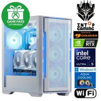 INTOP AQUA Ultra 5  225F 16GB 1TB SSD RTX5060Ti 8GB WiFi WIN11 POWERED BY COUGAR