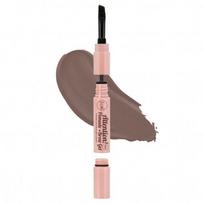 J.Cat Beauty Attention! 4in1 Pomade + Brow Gel Antakių formavimo pomada ir gelis, Soft brown