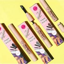 J.Cat Beauty Attention! 4in1 Pomade + Brow Gel Antakių formavimo pomada ir gelis, Dark Brown
