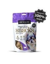 DR MALOU 100% liofilizuota jautienos kepenys 50g skanėstai šunims