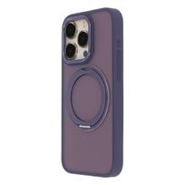 Secure Spinning Mag dėklas telefonui iPhone 14 6,1" violetinė