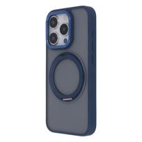 Secure Spinning Mag dėklas telefonui iPhone 15 6,1" tamsiai mėlynas