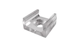 Holder for LED profile LUMINES type X, transparent
